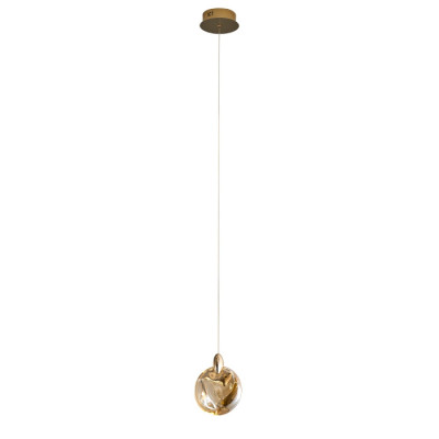 Подвесной светильник OD2440 OD2440-1 gold/amber
