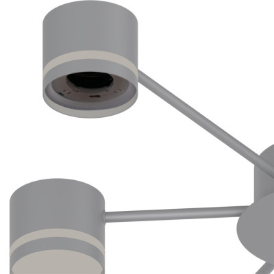 Потолочная люстра  06730-0.3-06 GX53 GREY