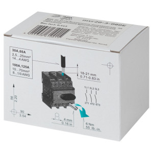 Автоматический выключатель  mvr20-3-080E