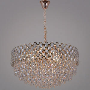 Подвесная люстра  00995-0.4-800 MX GD  c