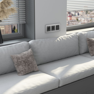 Рамка AluMax алюминий W0033506