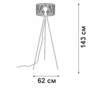 Торшер  V3099-1/1P